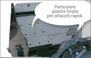 Detail of Edilzeta Mixing Bucket in Hardox - BE PR 1000