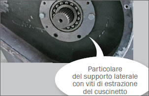 Detail of Edilzeta Mixing Bucket in Hardox - BE PR 1000